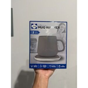 Sealy Coffee Mug + Mug Warmer Set Of 2 Durable And Safe NEW
